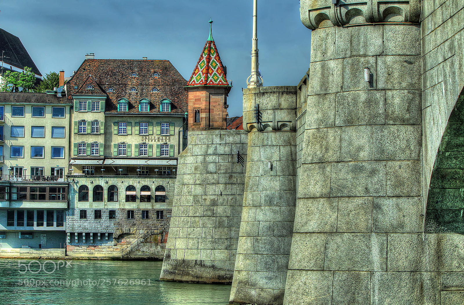 Canon EOS-1D Mark IV sample photo. Mittlere brücke basel photography