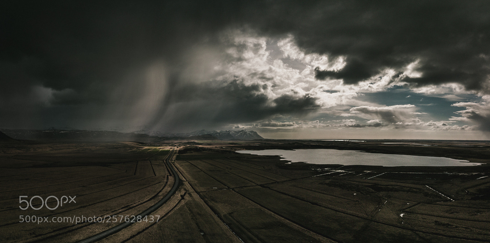 DJI FC220 sample photo. Mystic evening photography