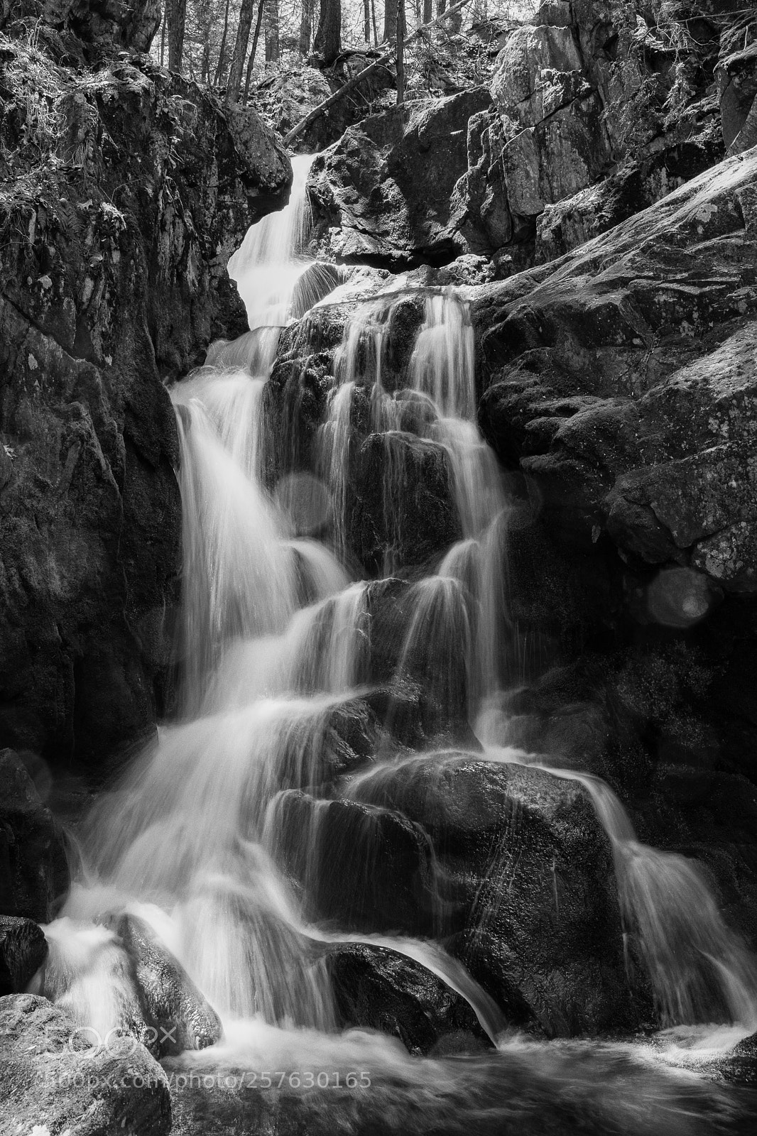 Canon EOS 6D Mark II sample photo. Goldmine brook falls photography