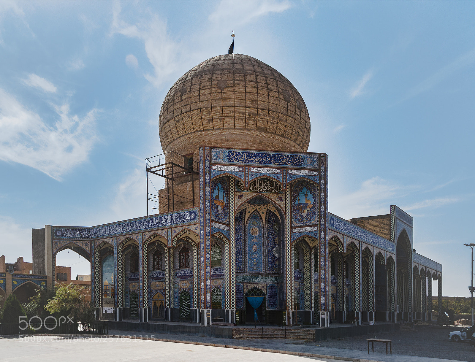 Nikon D90 sample photo. Shrine tomb in meibod . photography