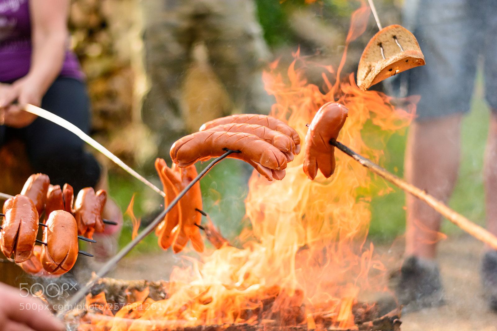 Nikon D7100 sample photo. Grilling sausages over a photography