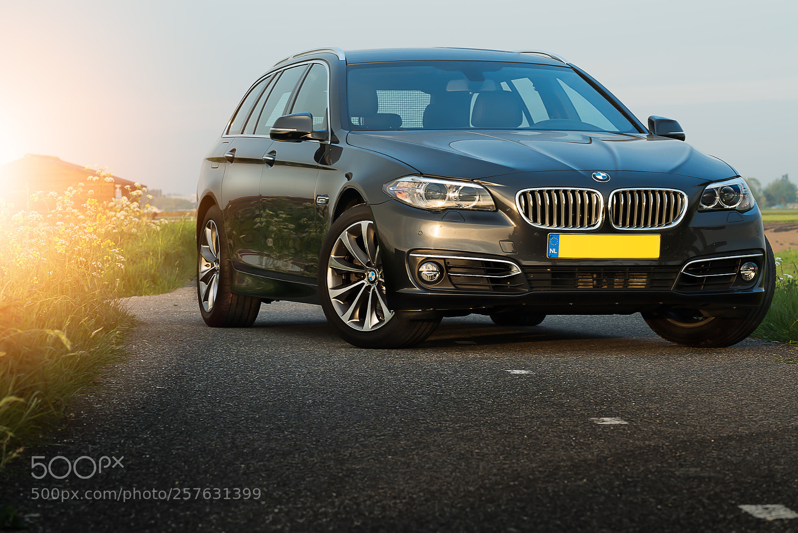 Sony a7S II sample photo. Bmw 5 series touring photography