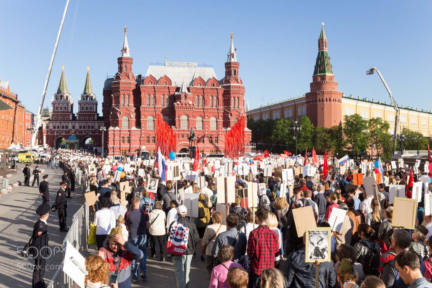 Canon EOS 6D sample photo. Immortal regiment procession in photography