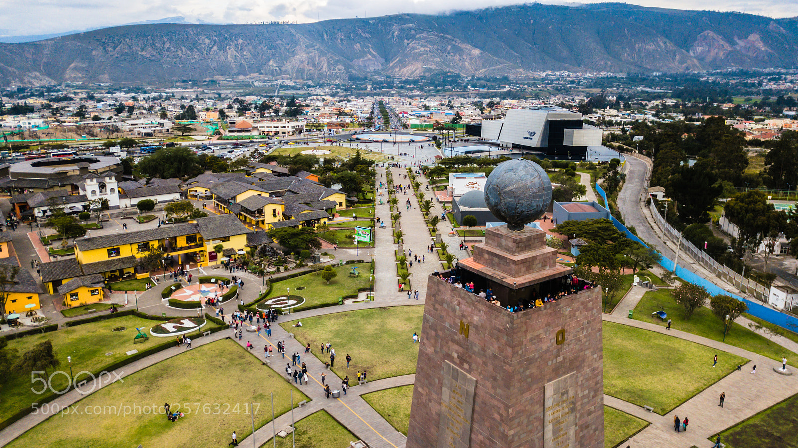 DJI FC220 sample photo. Ciudad mitad del mundo photography