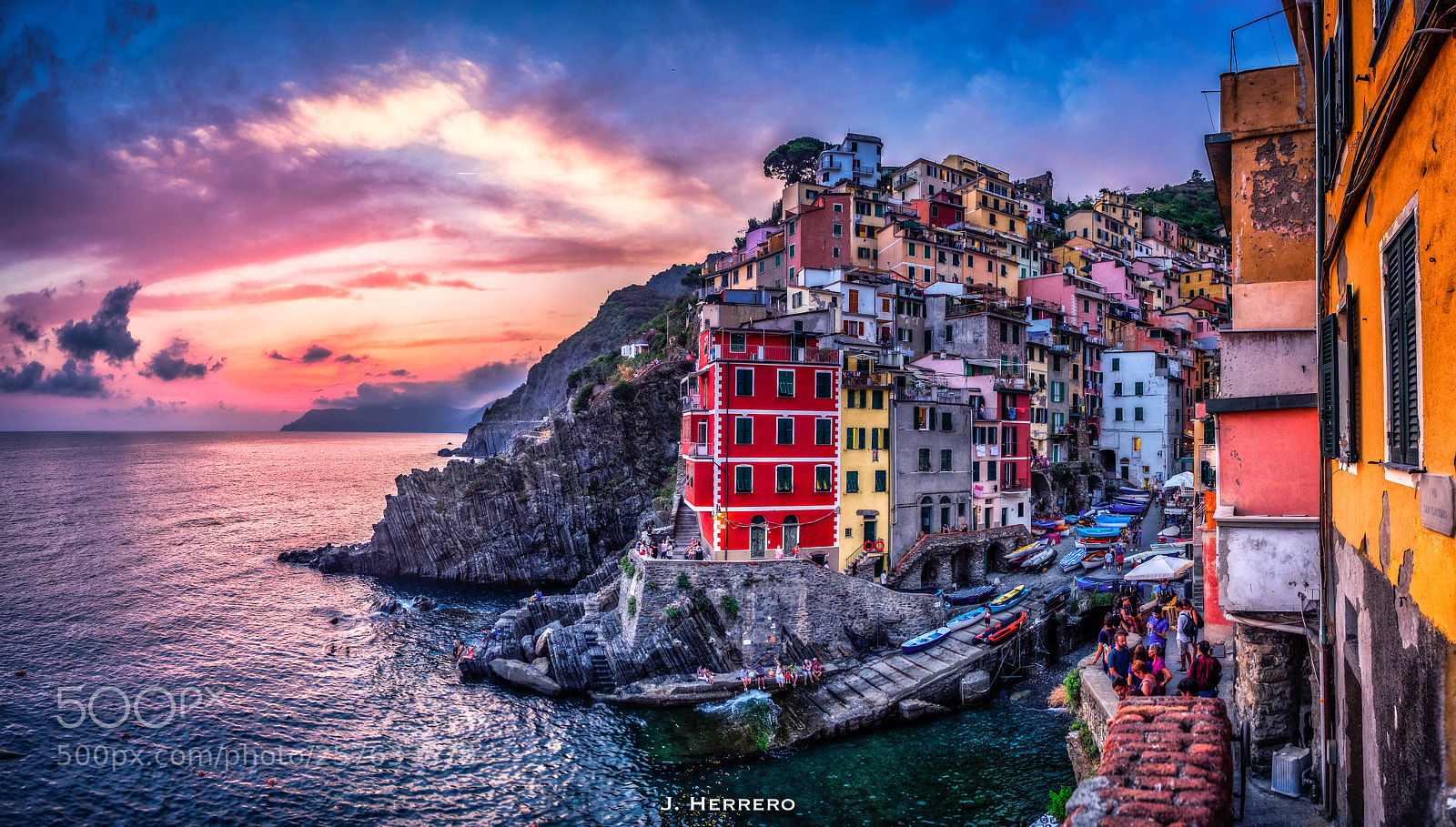 Fujifilm X-T1 sample photo. Last sunset in cinque photography