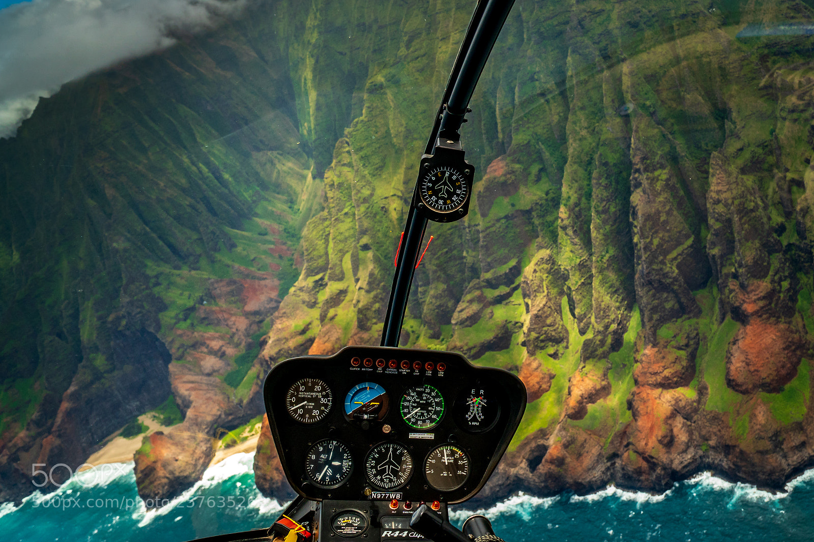 Sony a6300 sample photo. Napali coast chopper style photography