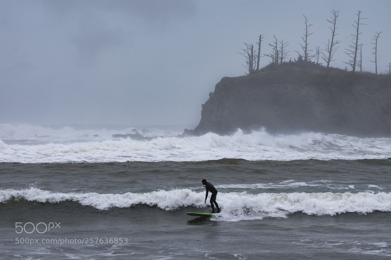 Pentax K-3 sample photo. Alone on the wave photography