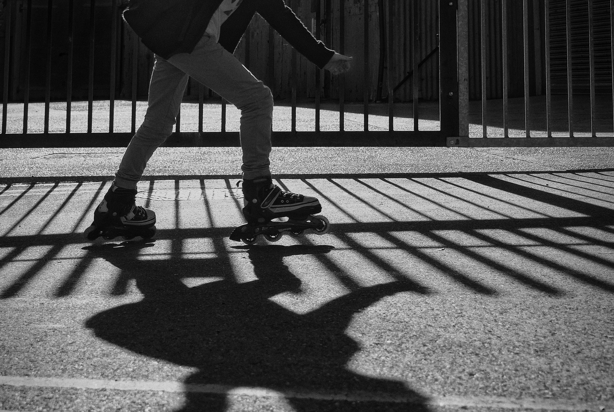 Olympus PEN E-PL5 sample photo. "roller skates, roller skates..." photography