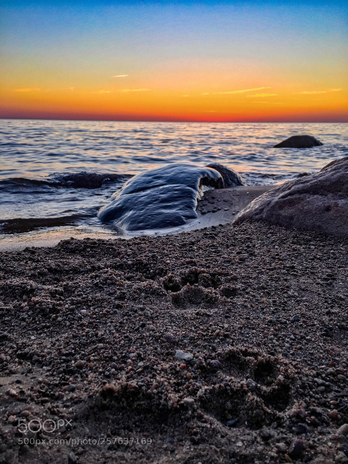 Apple iPhone 6s sample photo. Leavin' the footprints ... photography