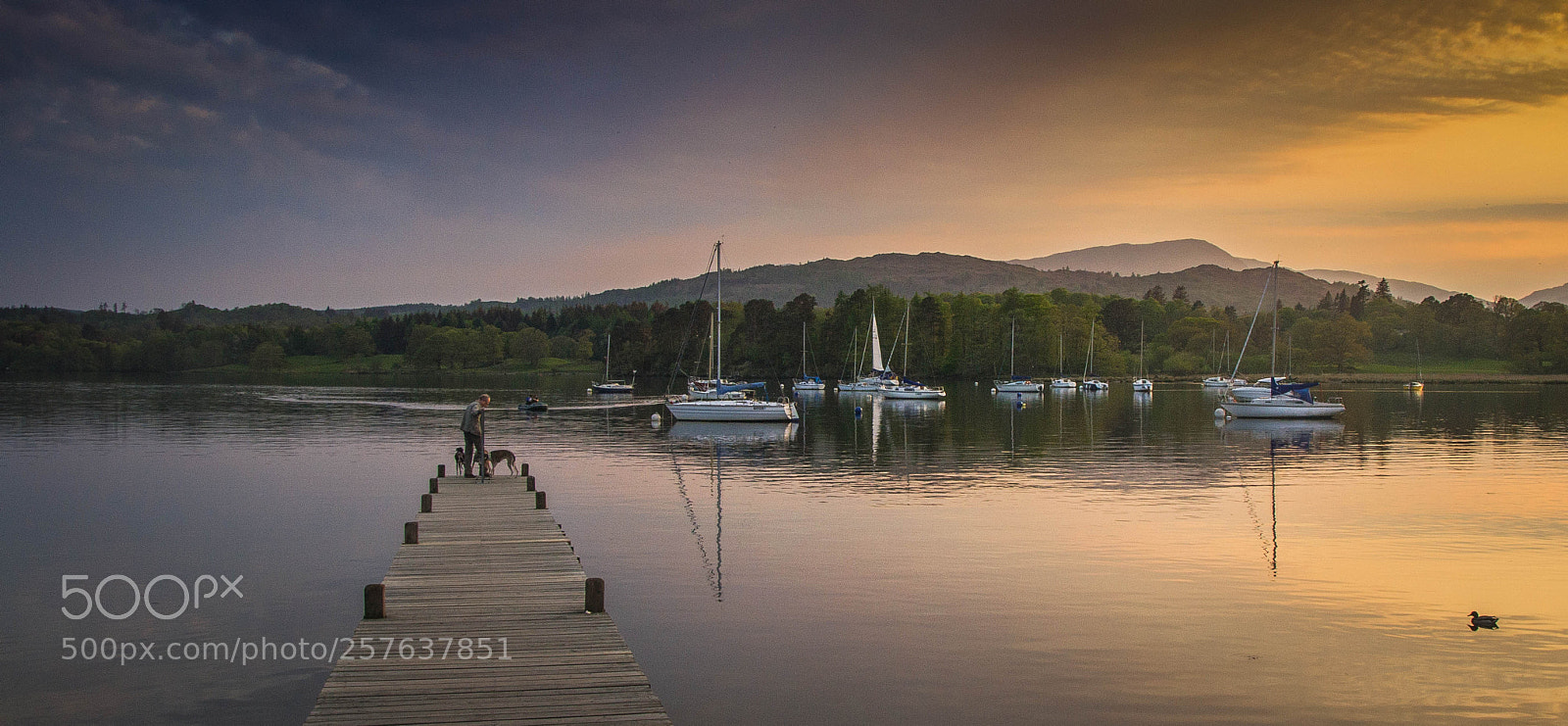 Nikon D3100 sample photo. Waterhead at dusk photography