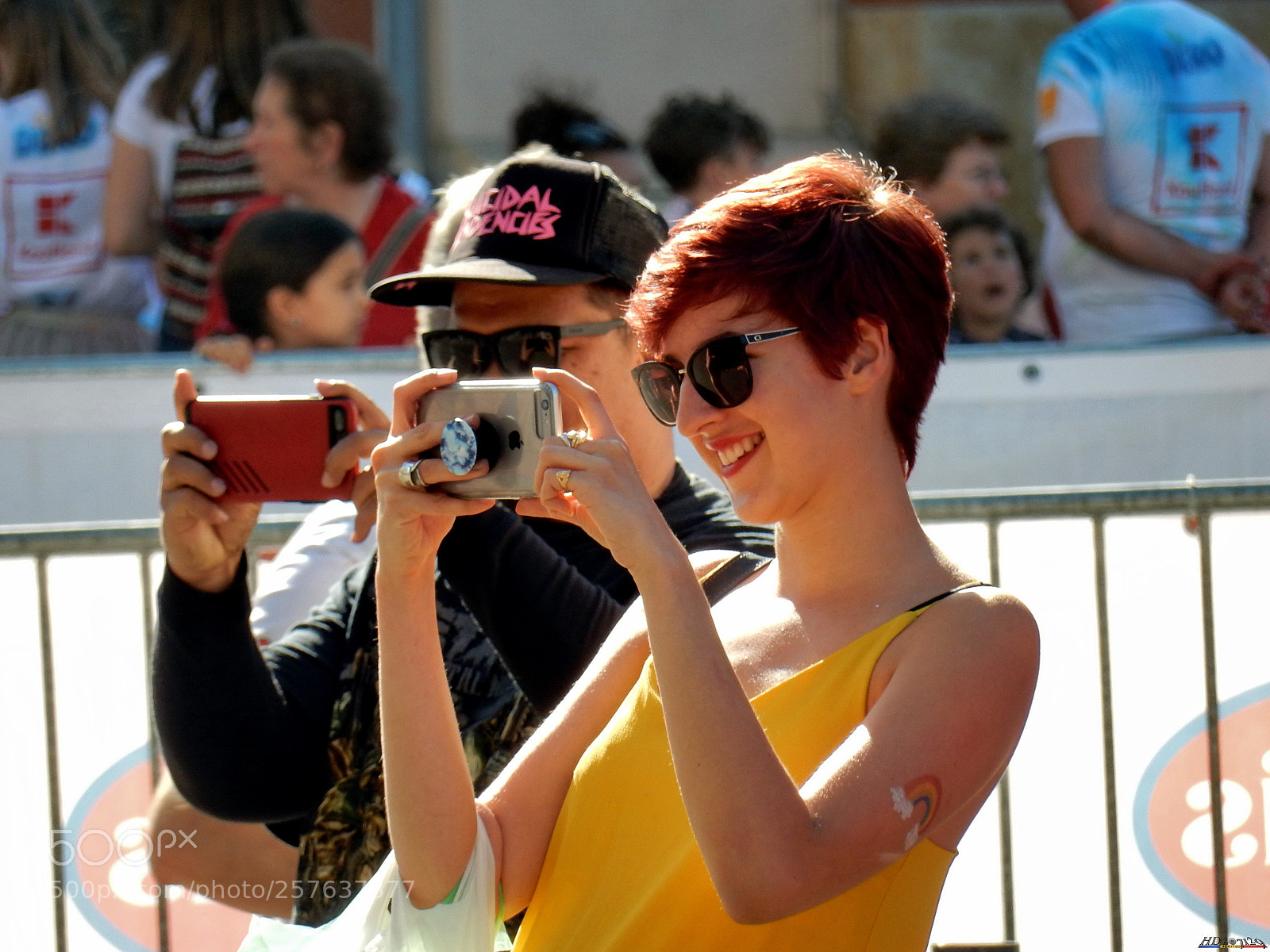Nikon Coolpix S9900 sample photo. The color run photography