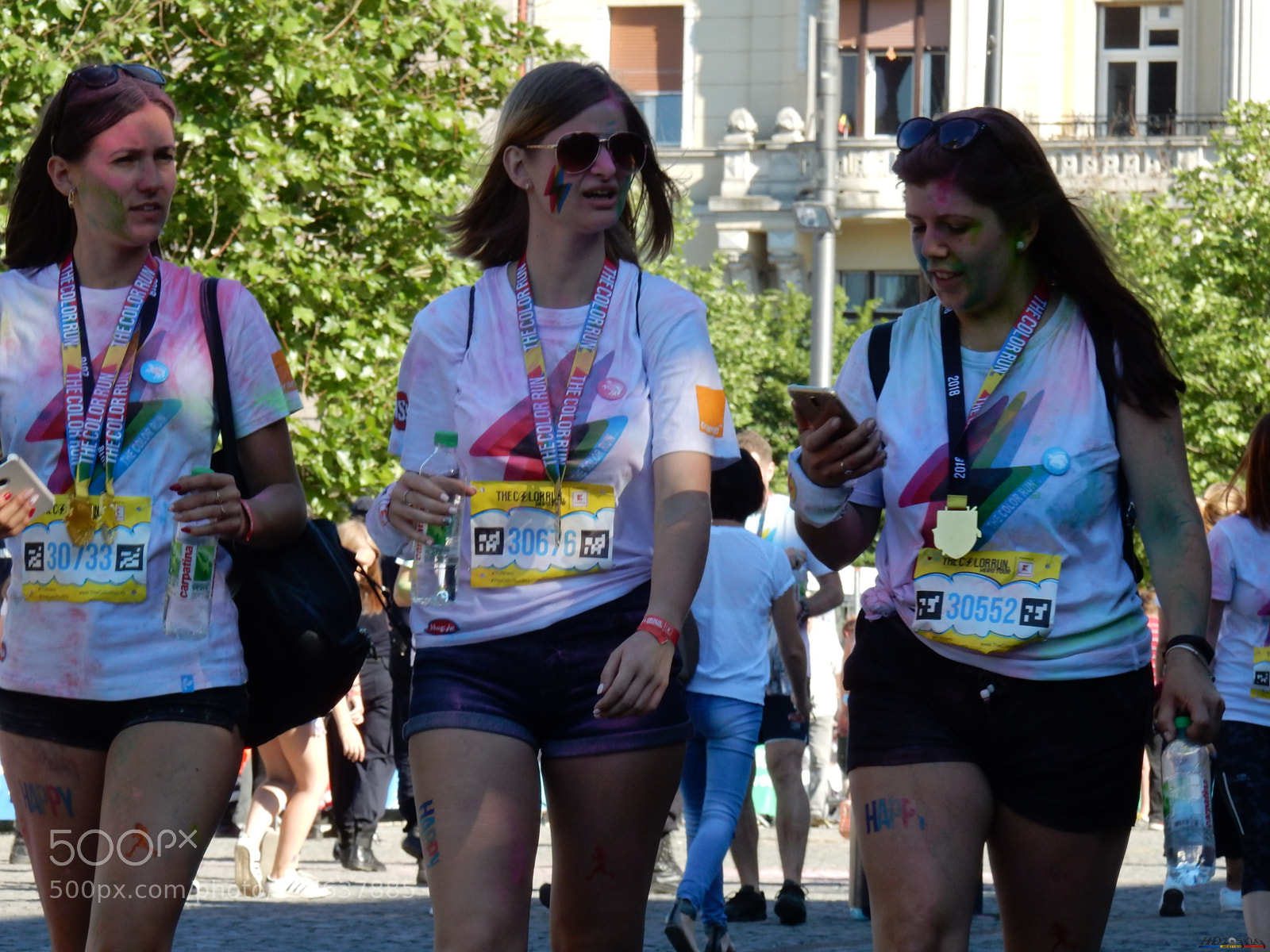 Nikon Coolpix S9900 sample photo. The color run photography