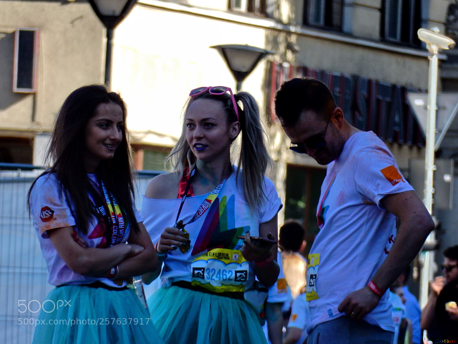 Nikon Coolpix S9900 sample photo. The color run photography