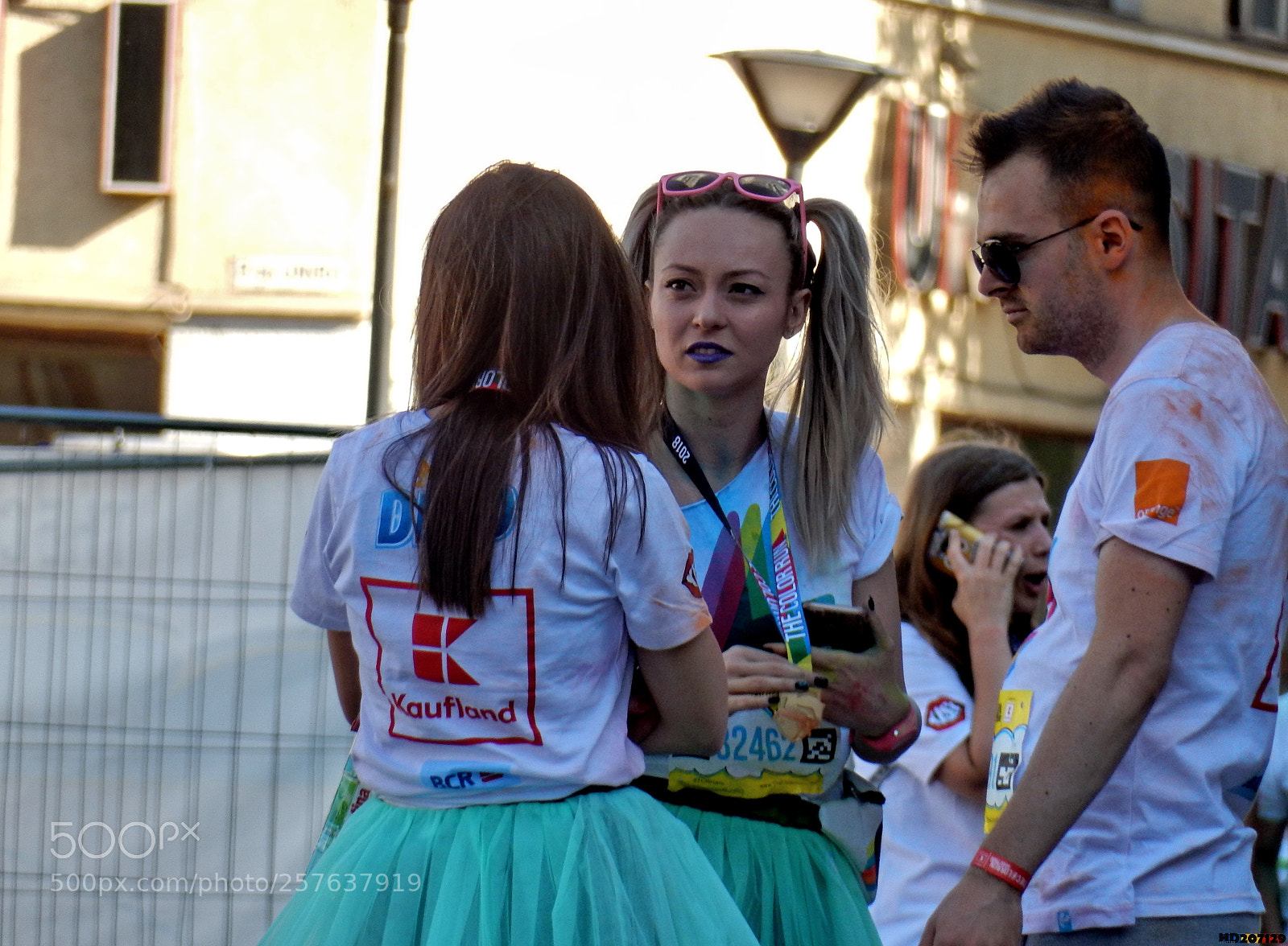 Nikon Coolpix S9900 sample photo. The color run photography