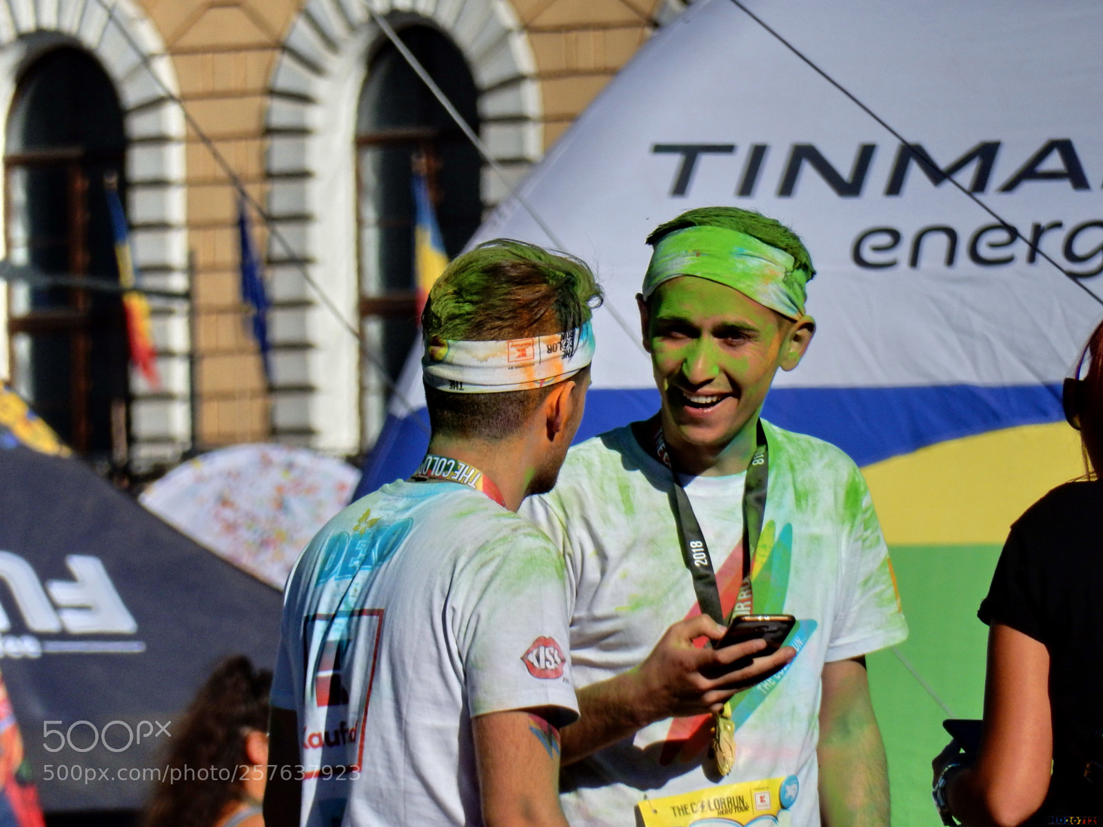 Nikon Coolpix S9900 sample photo. The color run photography