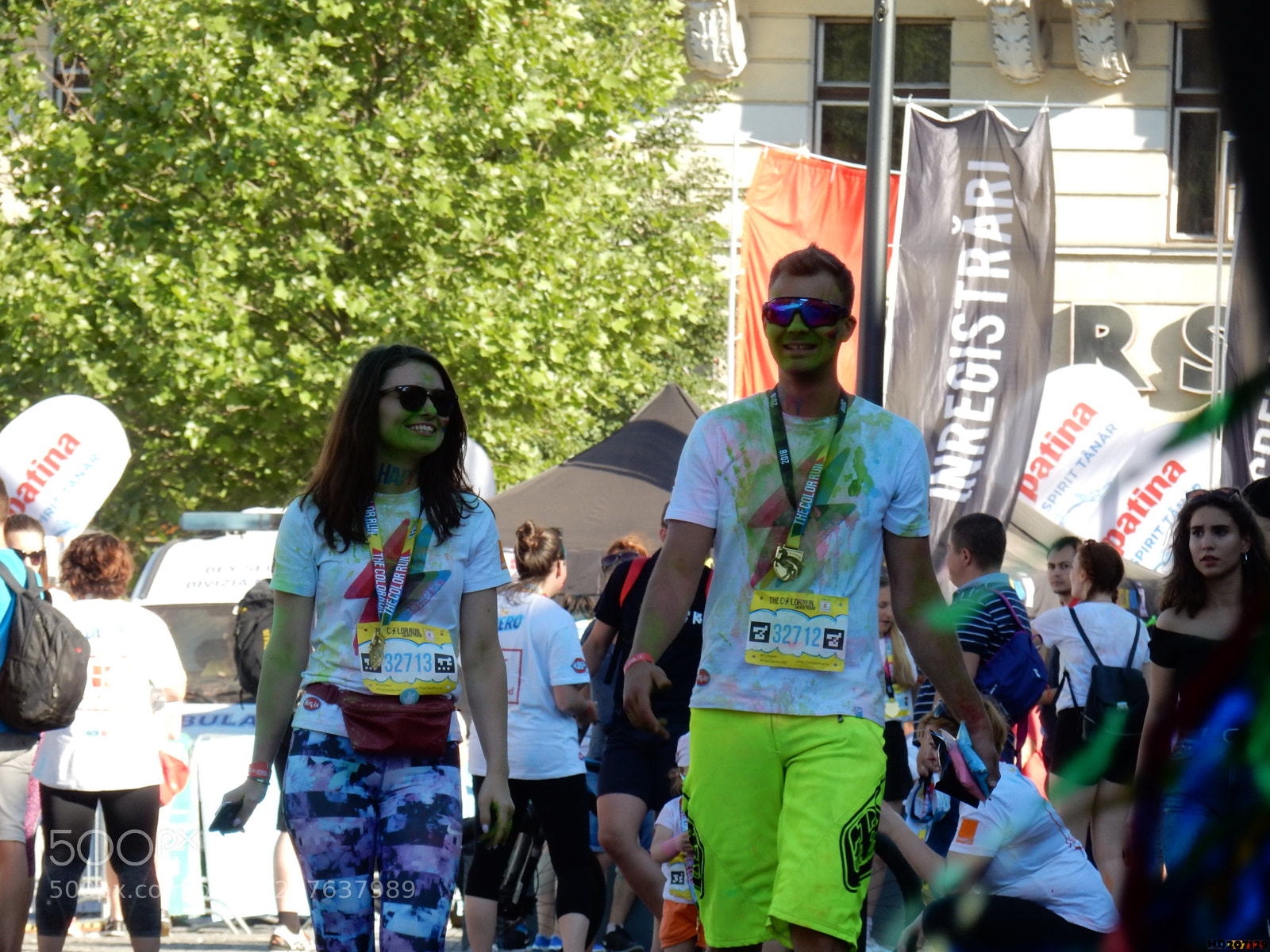 Nikon Coolpix S9900 sample photo. The color run photography