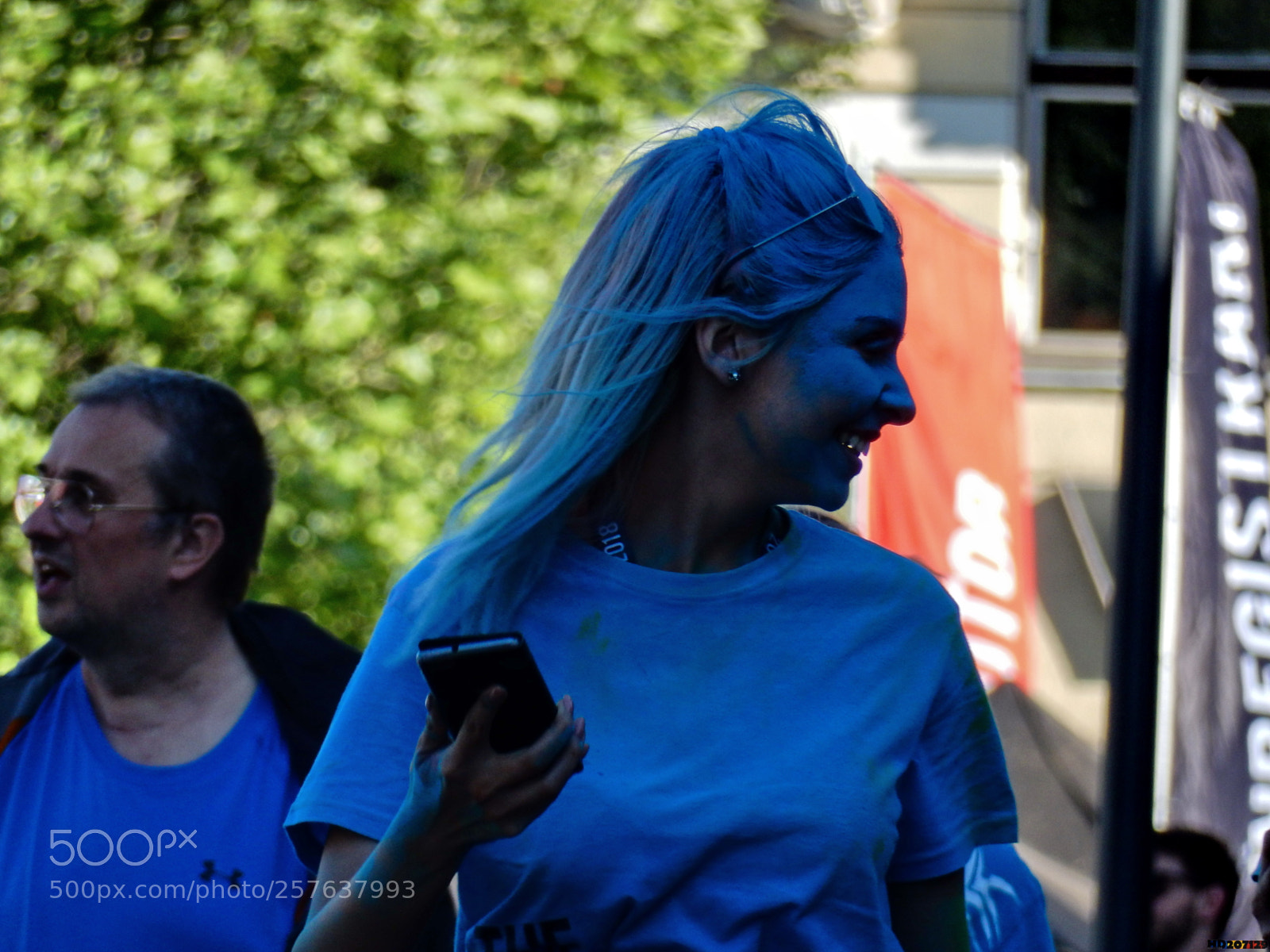 Nikon Coolpix S9900 sample photo. The color run photography