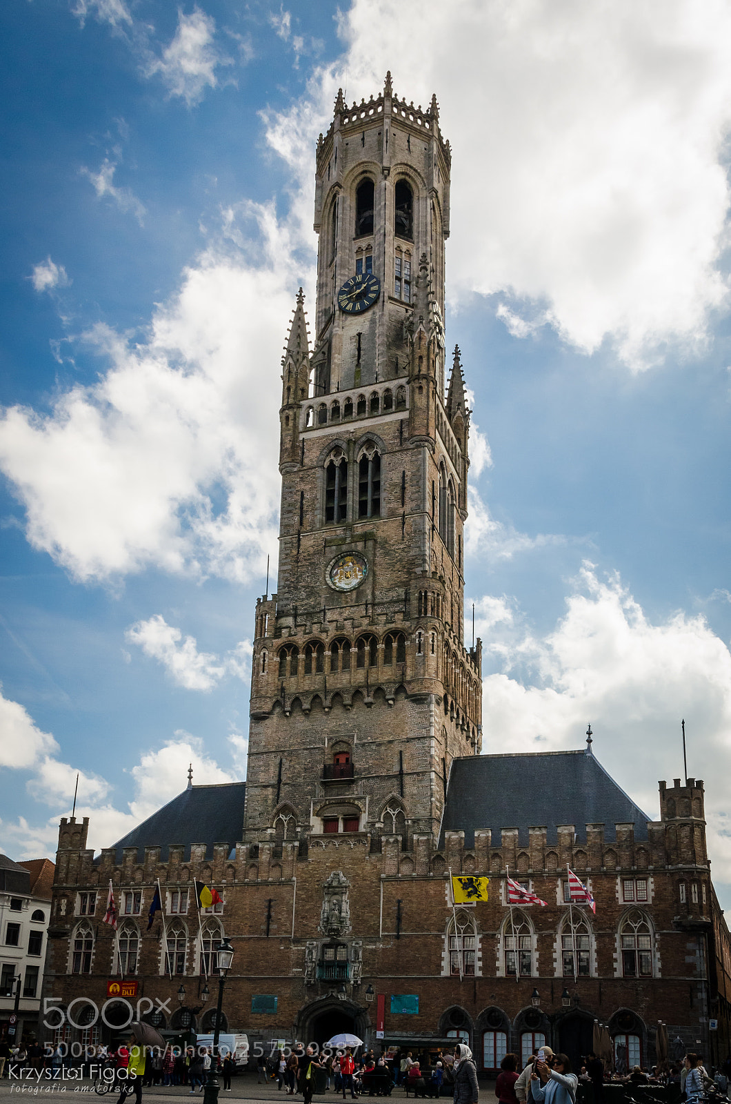 Nikon D5100 sample photo. Belfort tower. brugge. photography