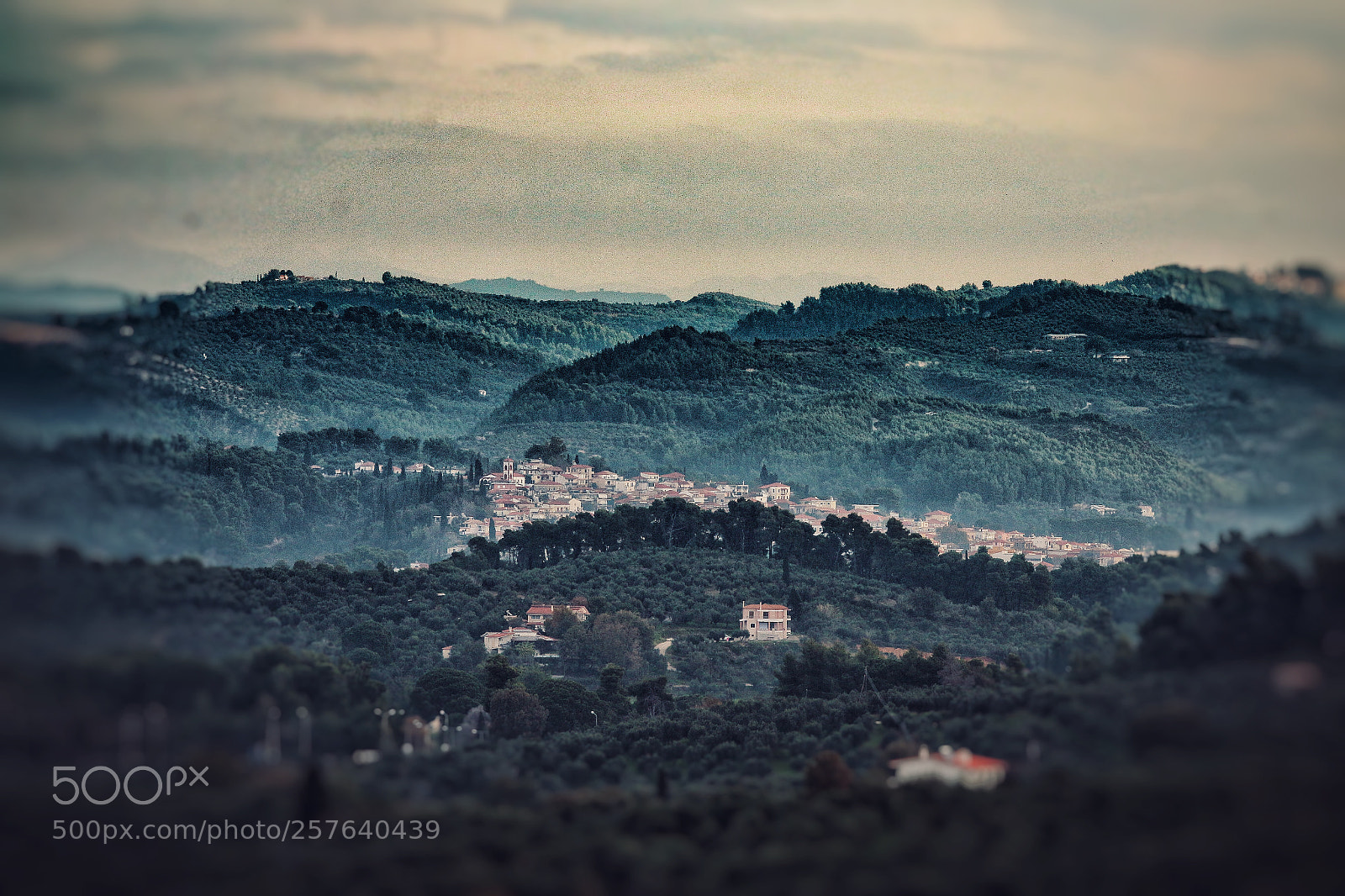 Canon EOS 70D sample photo. Distant village photography