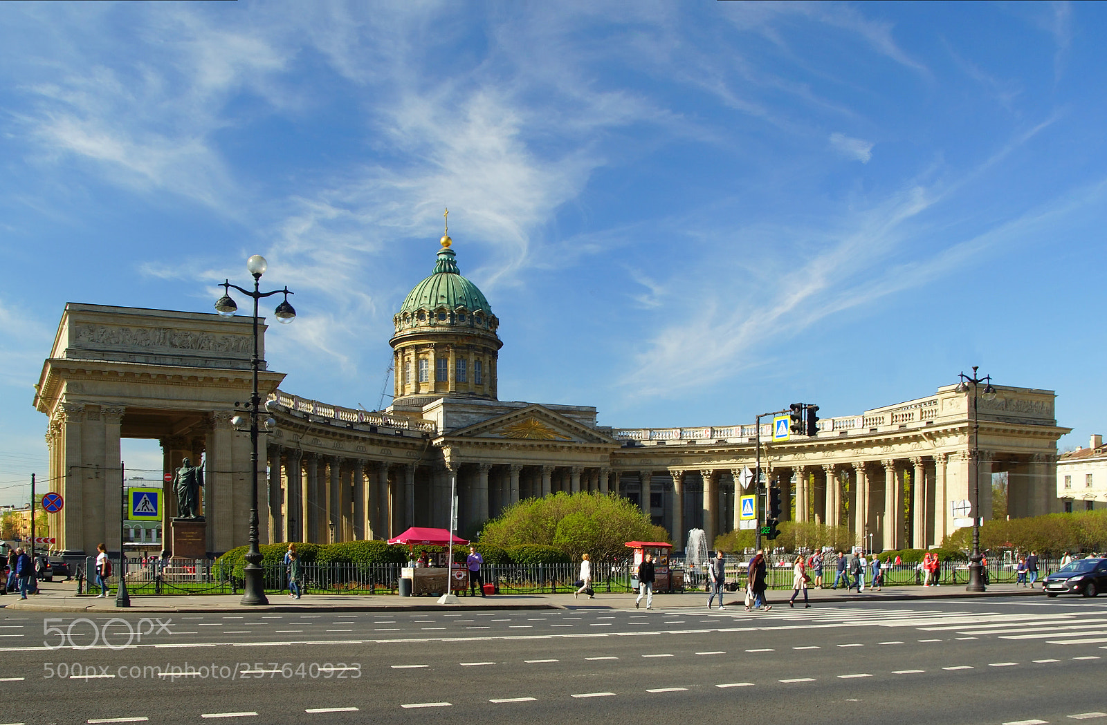 Sony SLT-A77 sample photo. Nevsky prospekt and kazan photography