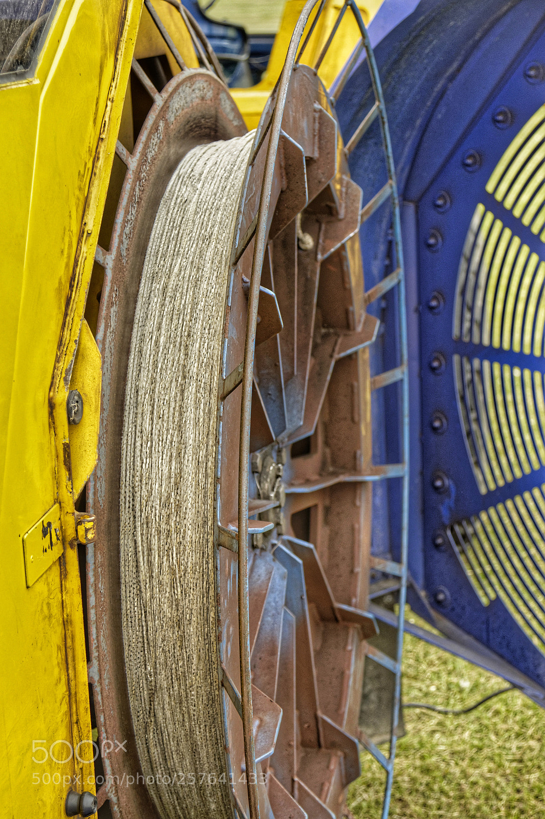 Canon EOS 7D Mark II sample photo. Winch cable photography
