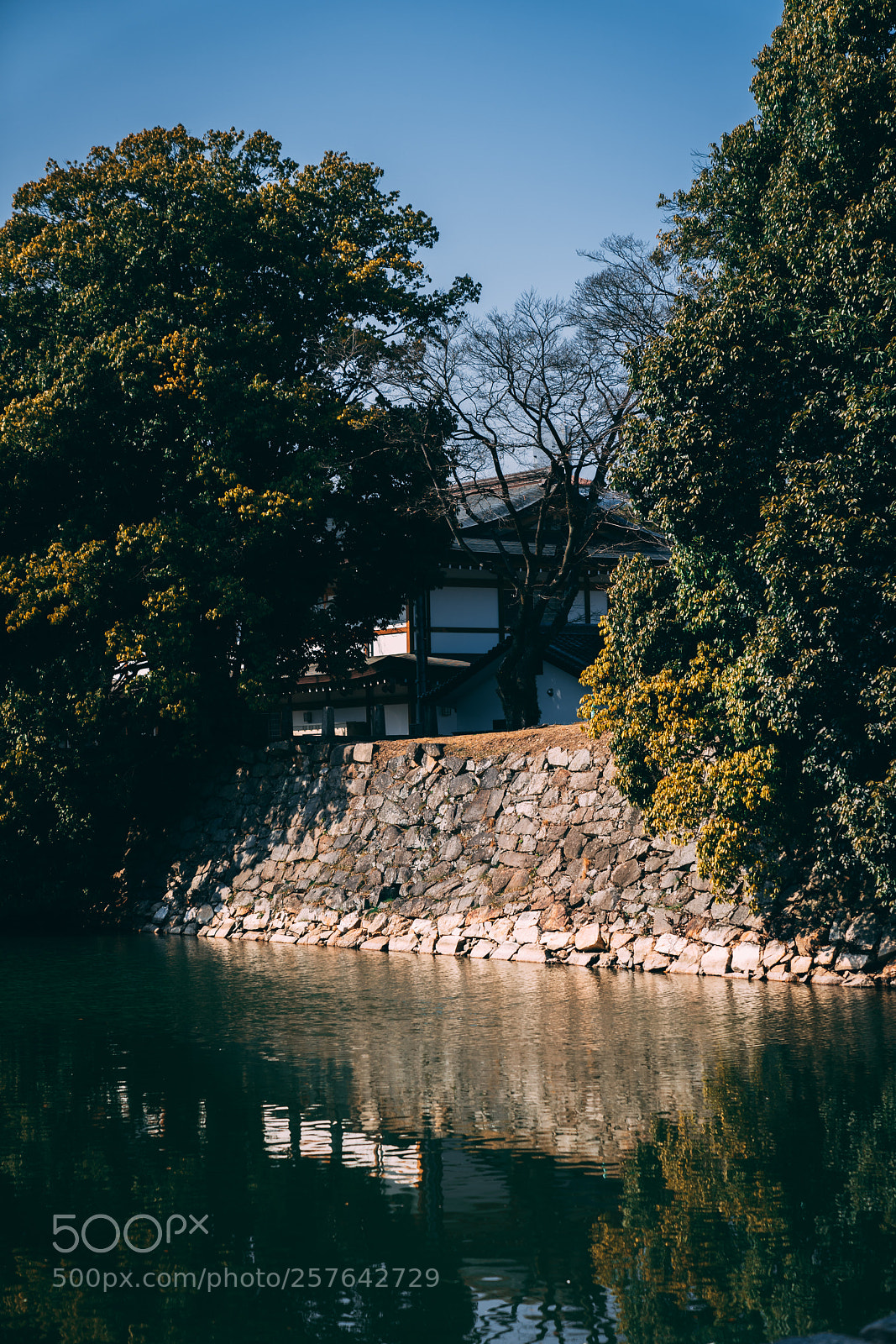 Sony a7R III sample photo. Hiroshima castle buildings photography
