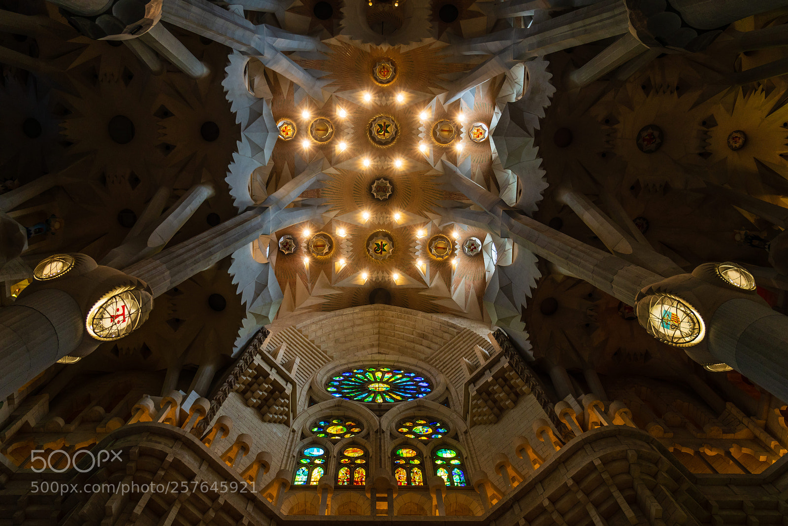 Sony a7R III sample photo. Sagrada familia photography