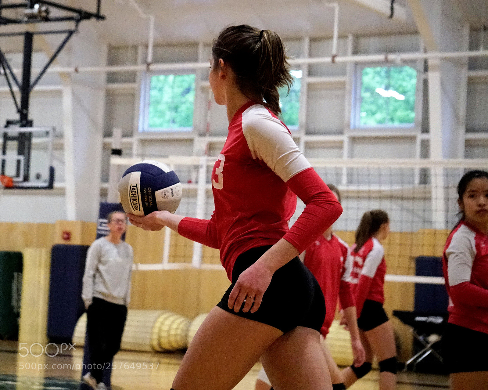 Sony a6500 sample photo. Volleyball photography