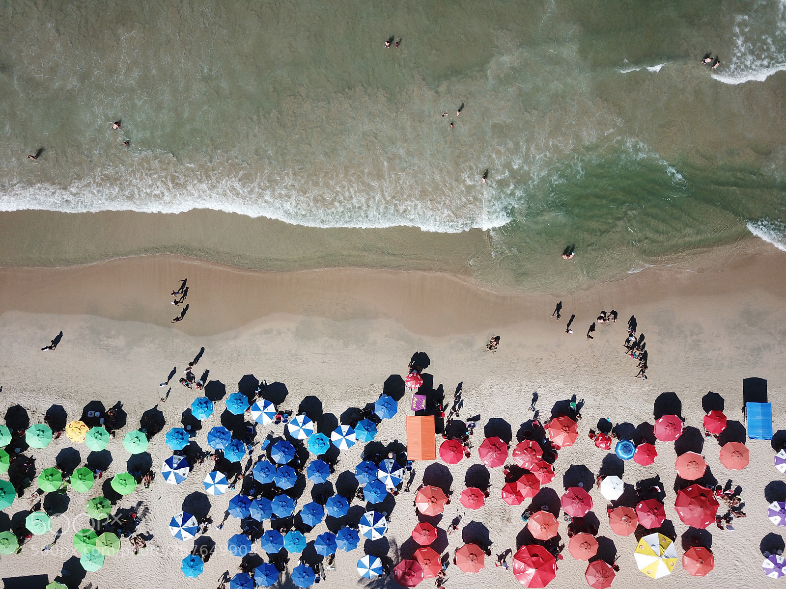 DJI FC220 sample photo. Beach from the sky photography