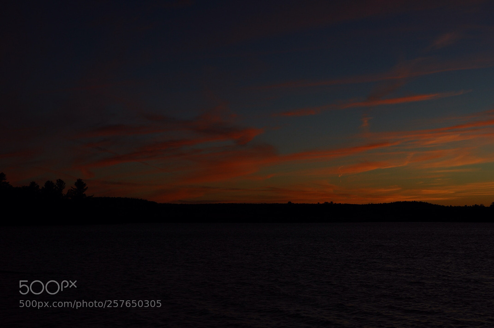Nikon D5000 sample photo. The after glow photography