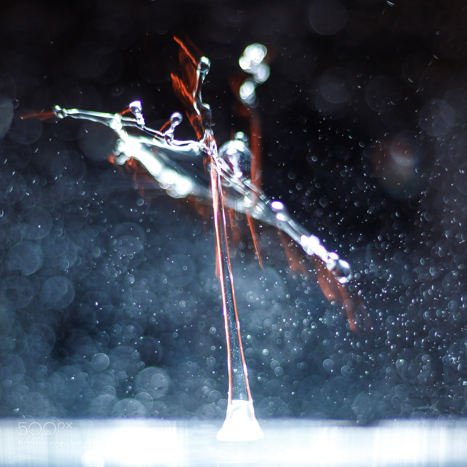 Canon EOS 6D Mark II sample photo. Water on fire photography