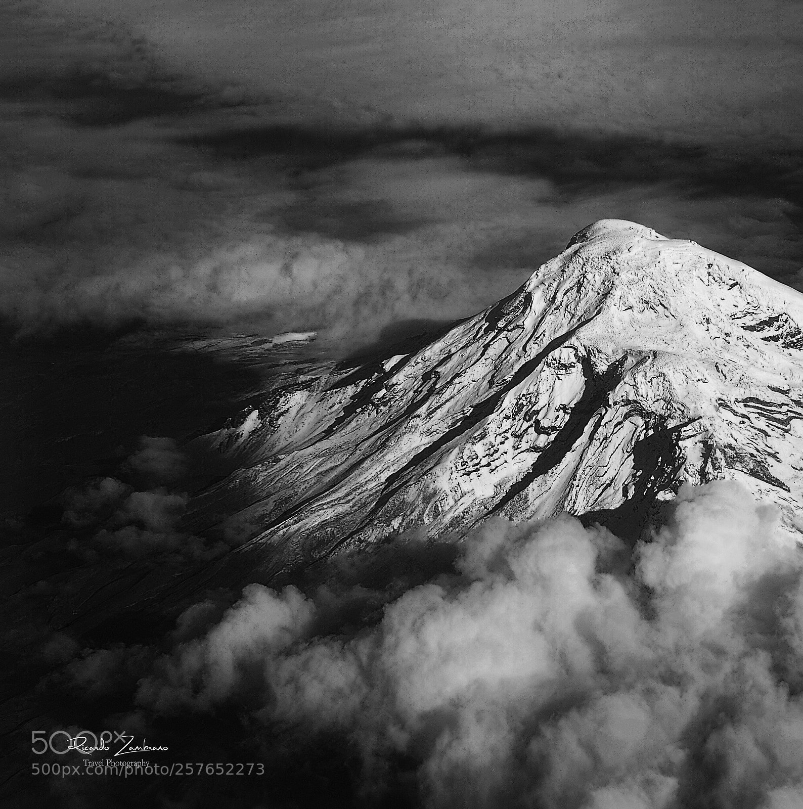 Nikon D300 sample photo. Volcan chimborazo photography