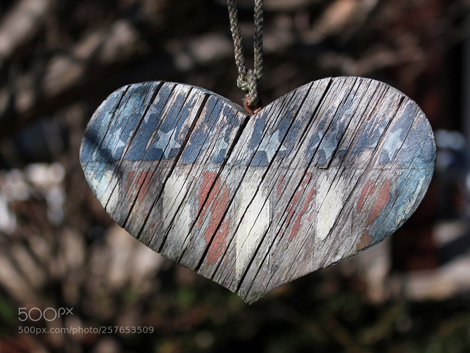 Canon EOS 550D (EOS Rebel T2i / EOS Kiss X4) sample photo. Faded american heart photography