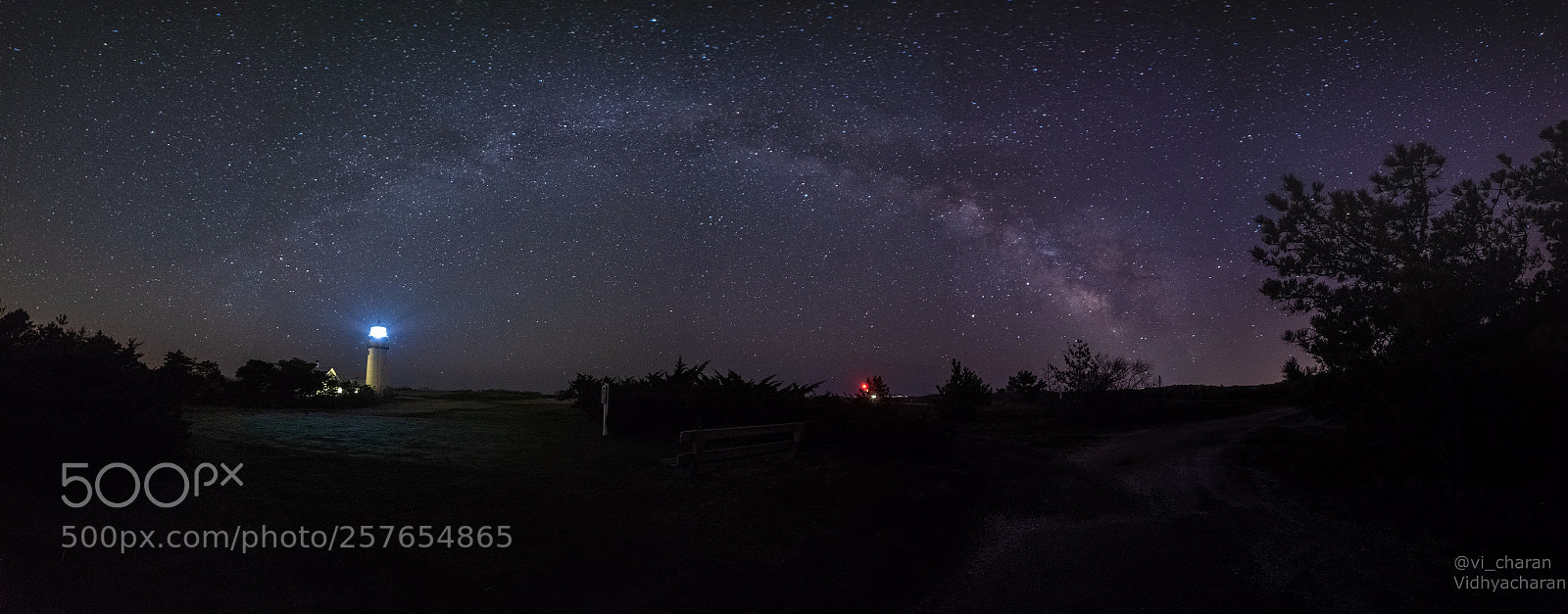 Nikon D750 sample photo. Highland lighthouse under night photography