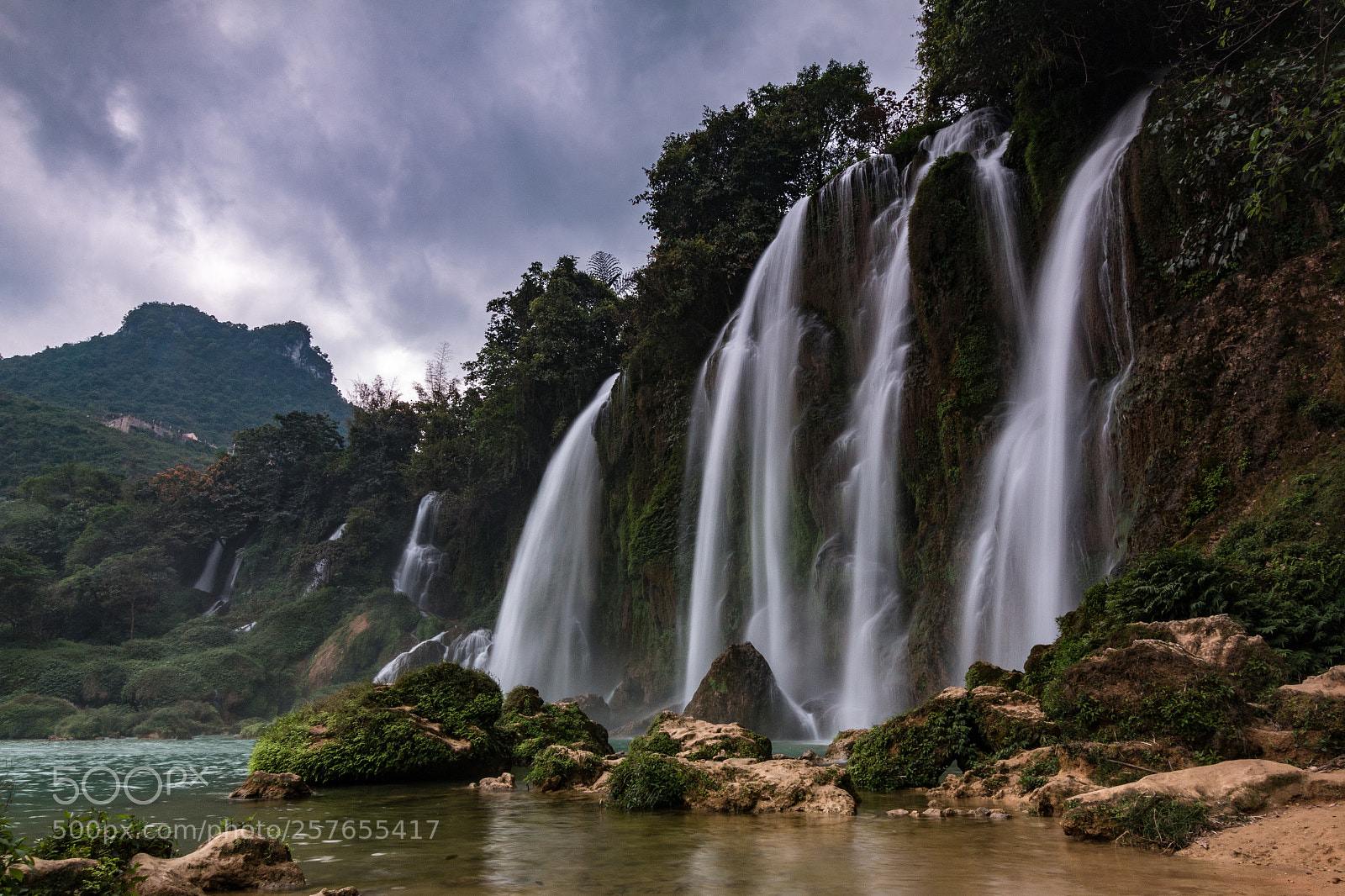 Canon EOS 70D sample photo. Ban gioc waterfall photography