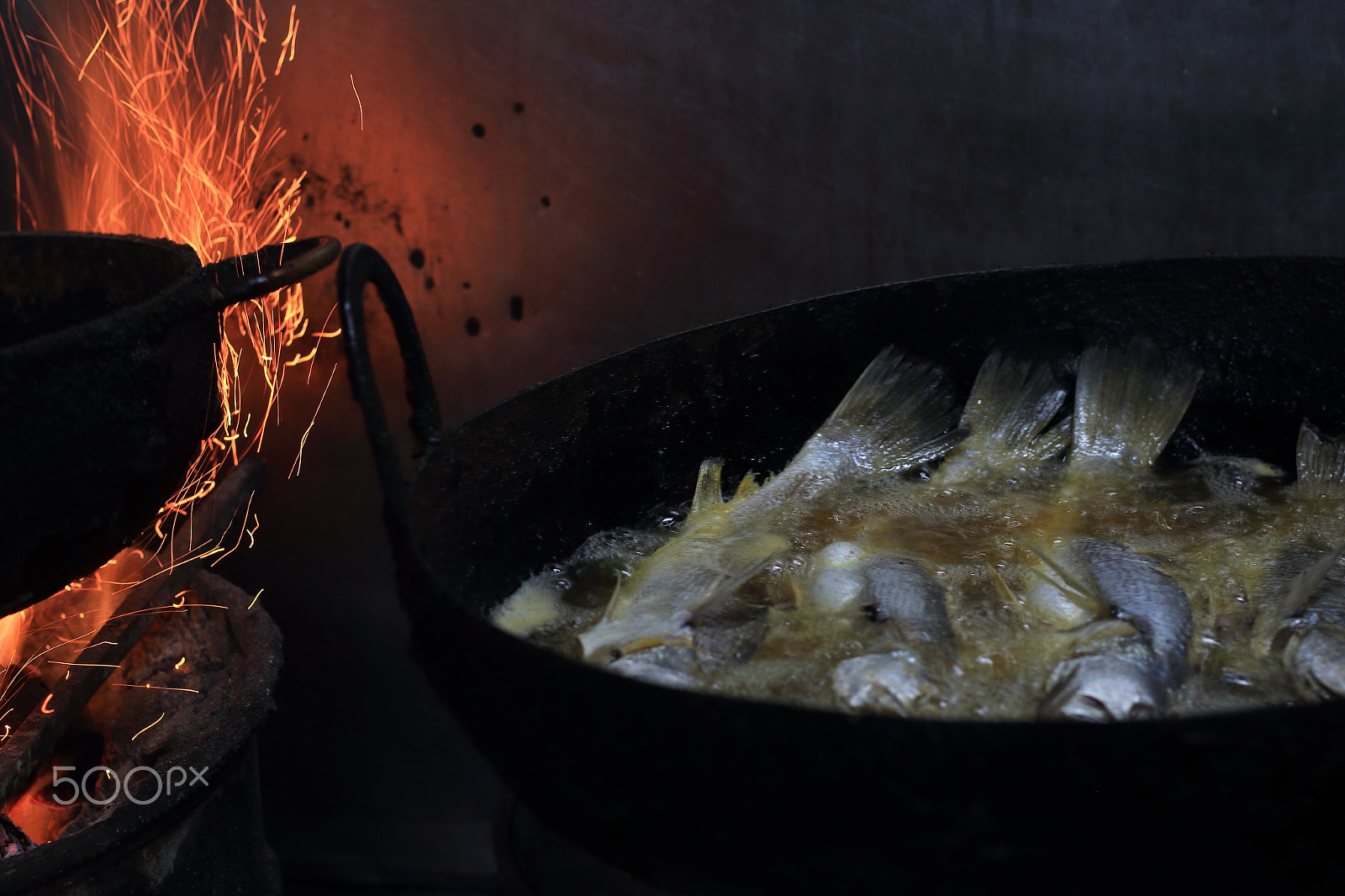 Canon EOS 100D (EOS Rebel SL1 / EOS Kiss X7) sample photo. Peruvian urban rustic cookery - fish photography
