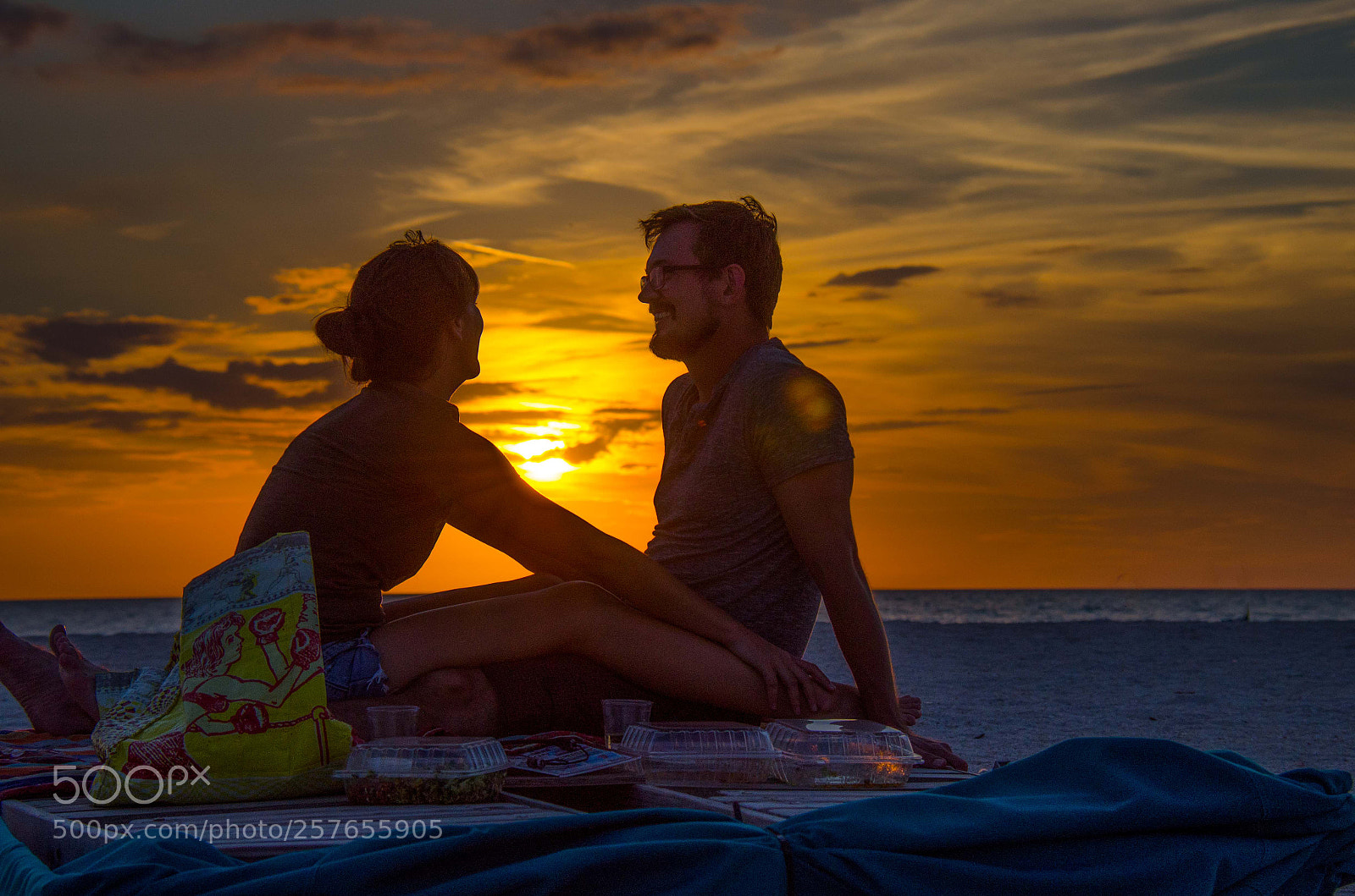 Nikon D5100 sample photo. Sunset love photography