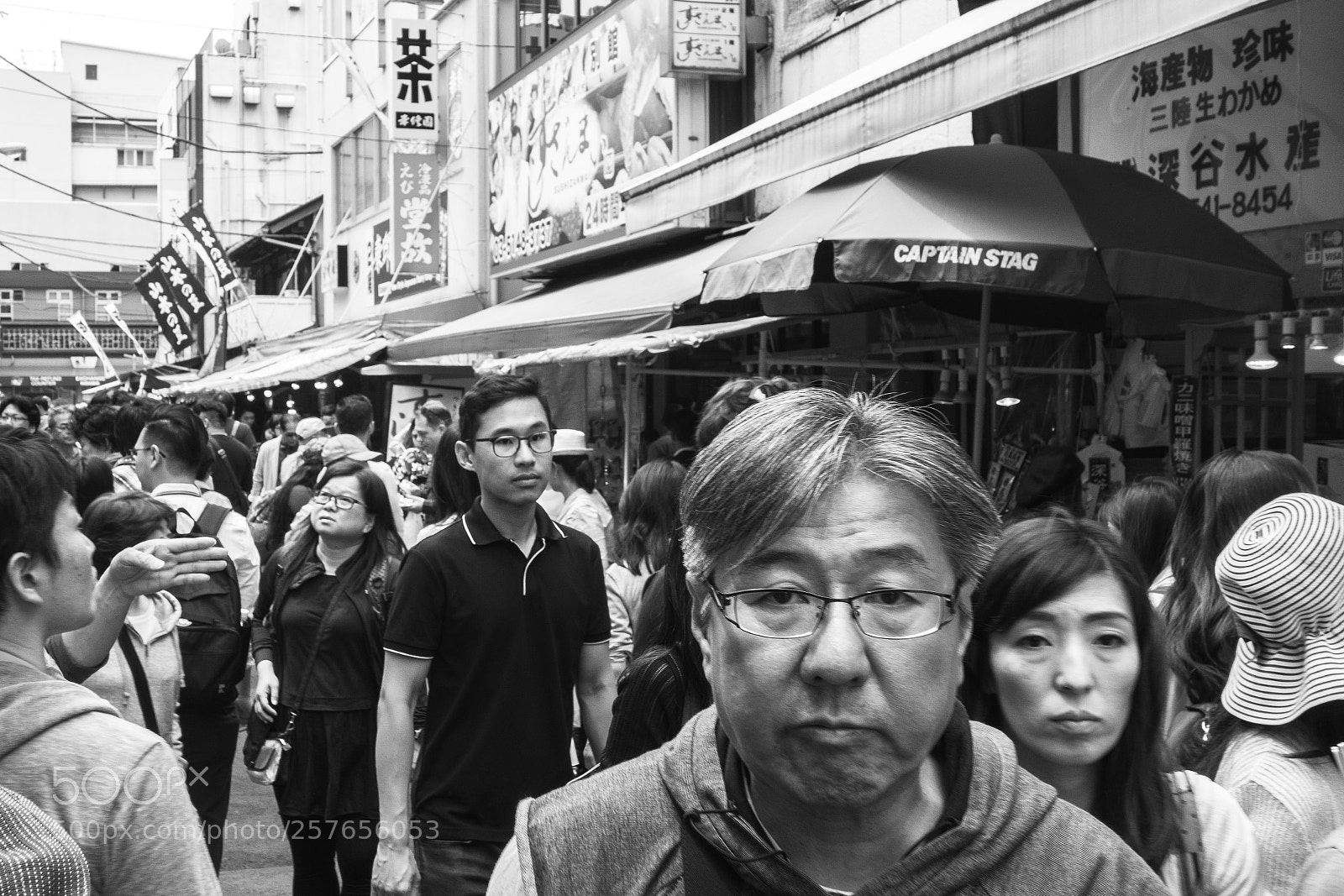 Sony Cyber-shot DSC-RX100 sample photo. Fish market tsukiji (japan) photography