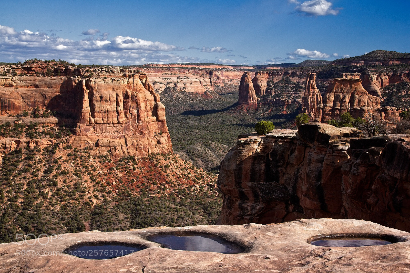 Canon EOS 60D sample photo. Monument canyon potholes photography