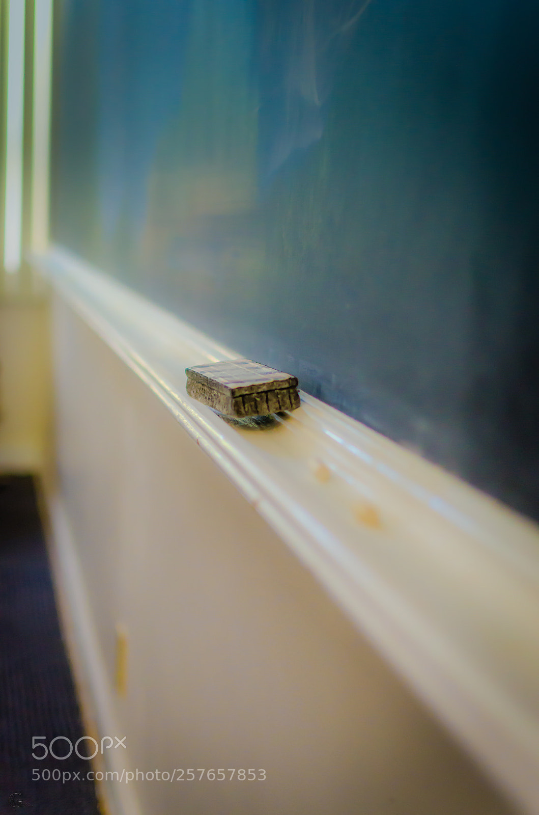 Nikon D7000 sample photo. Eraser and blackboard photography