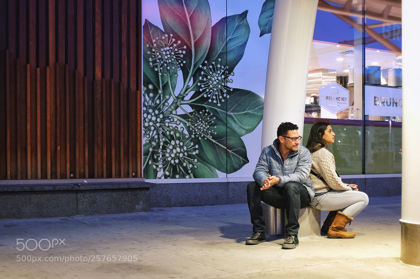 Fujifilm X100T sample photo. Makeshift seat at the photography