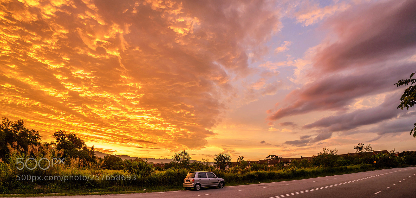 Nikon D610 sample photo. Fire in the sky photography