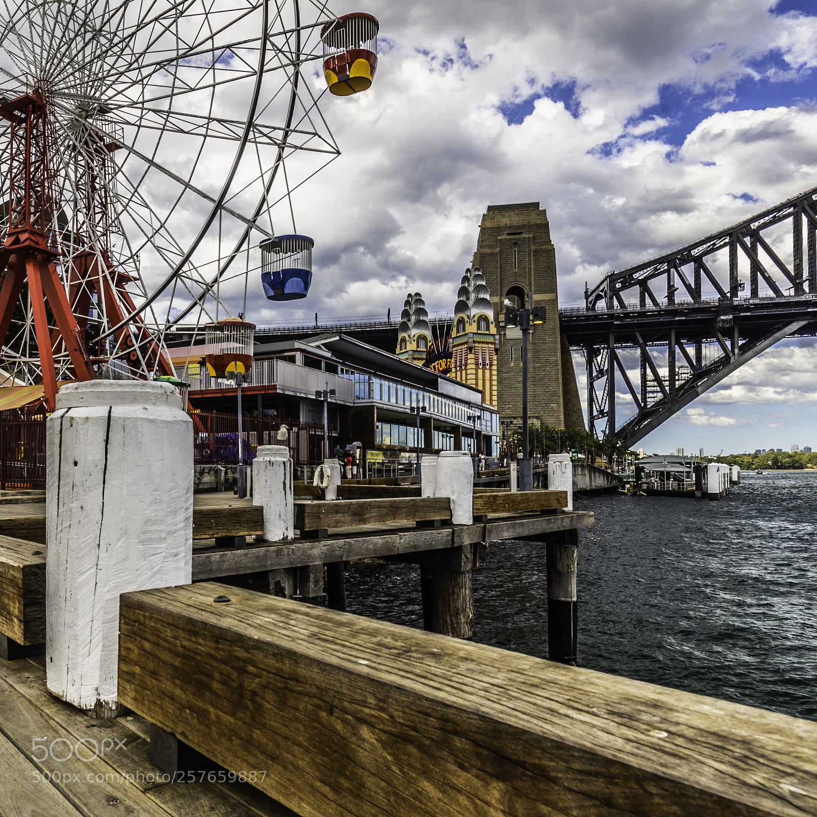 Canon EOS 6D sample photo. Luna park boardwalk photography