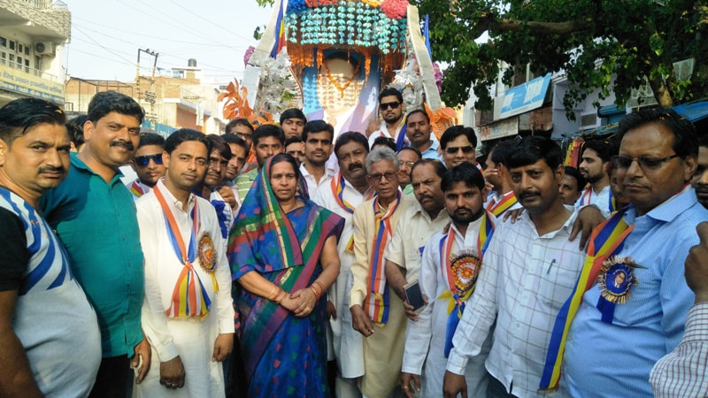 OPPO CPH1701 sample photo. Ambedkar jayanti shobayatra photography