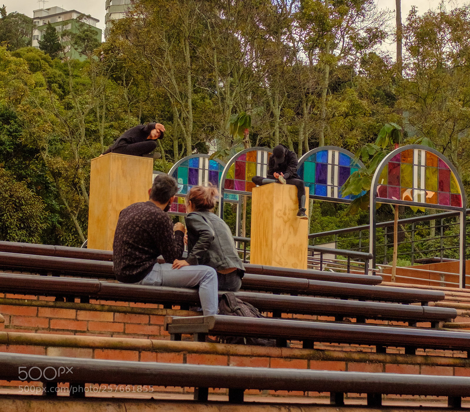 Fujifilm X100F sample photo. Performance art photography