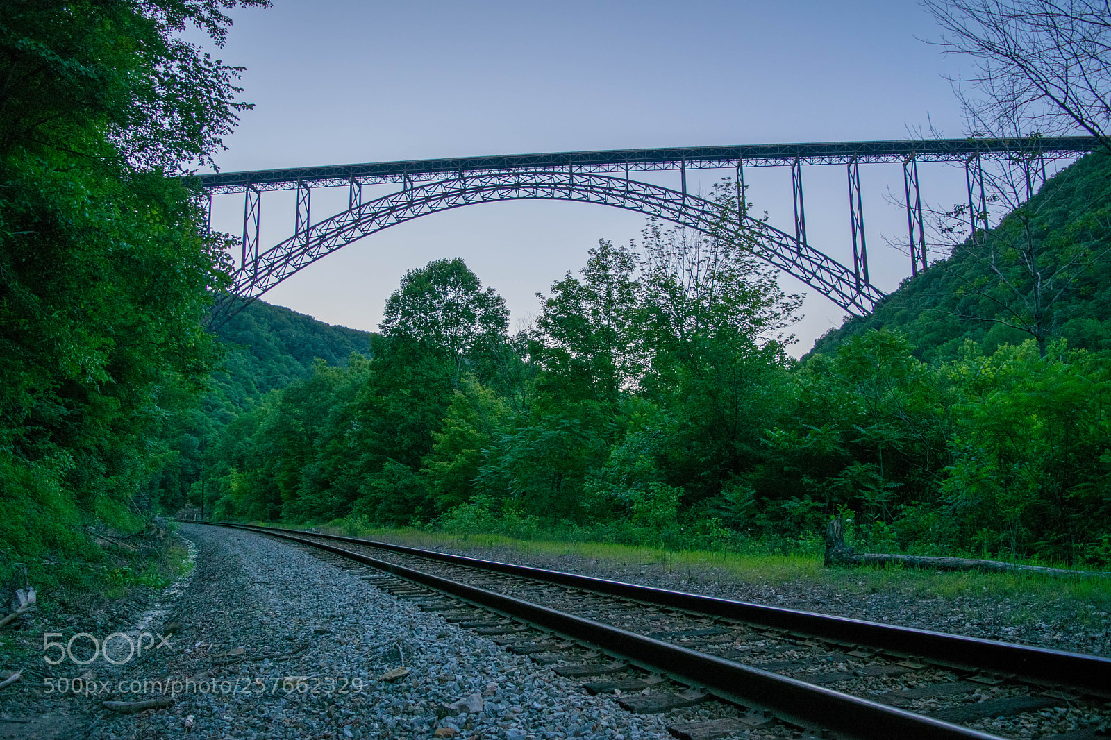 Nikon D3300 sample photo. New river gorge bridge photography