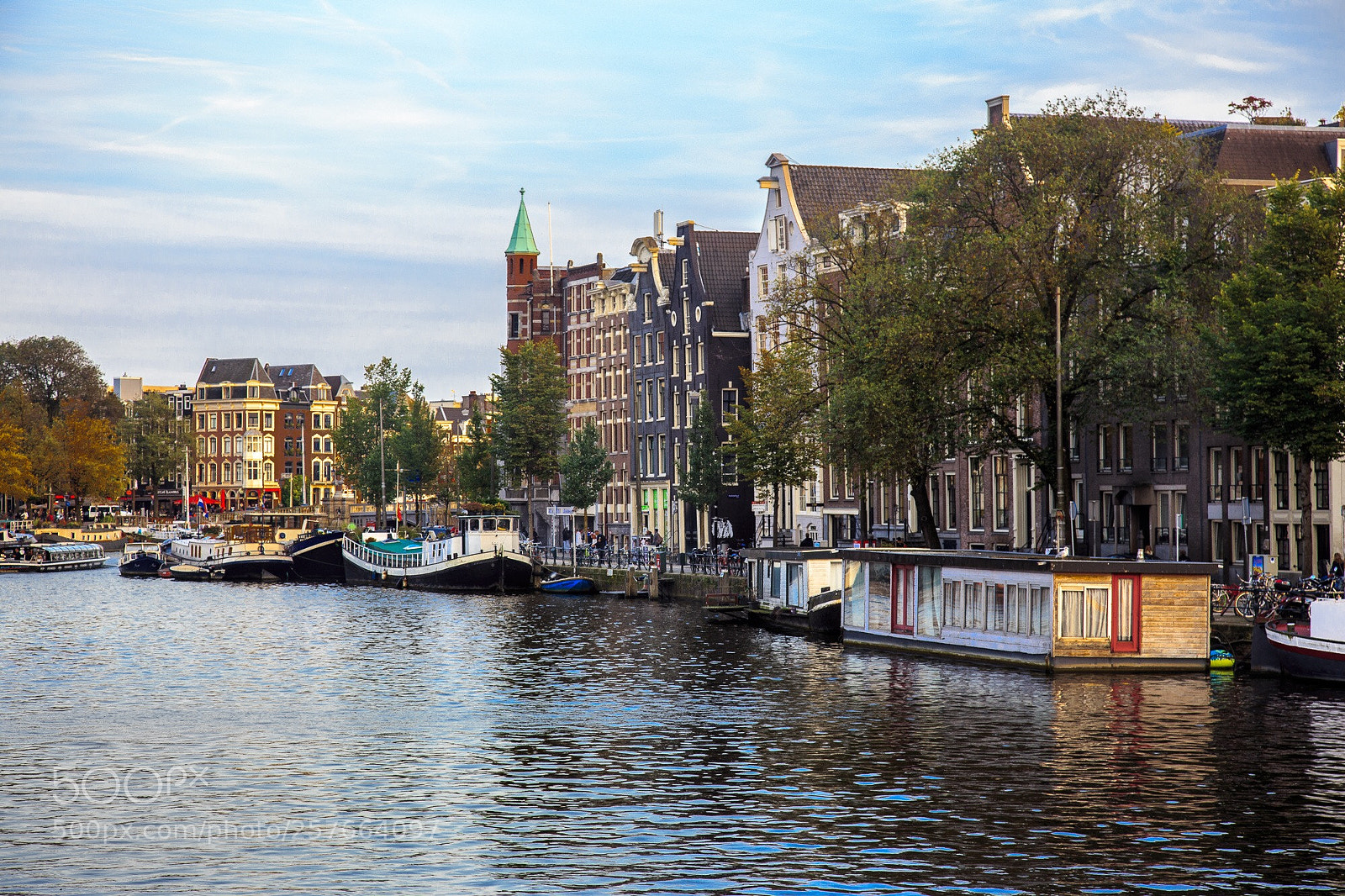 Canon EOS 6D sample photo. Houseboats on the amsterdam photography