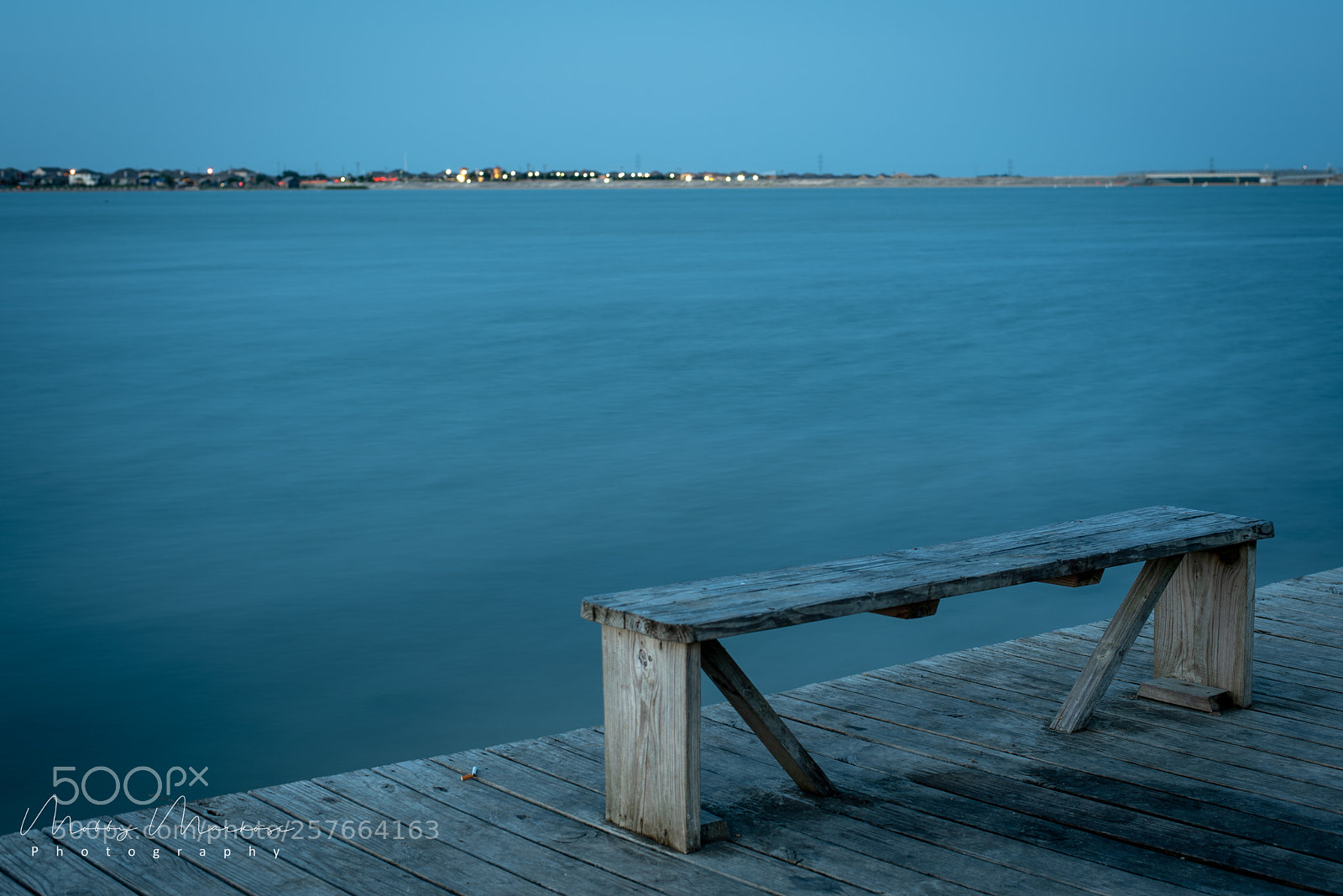 Nikon D750 sample photo. Lonely lake as lights photography