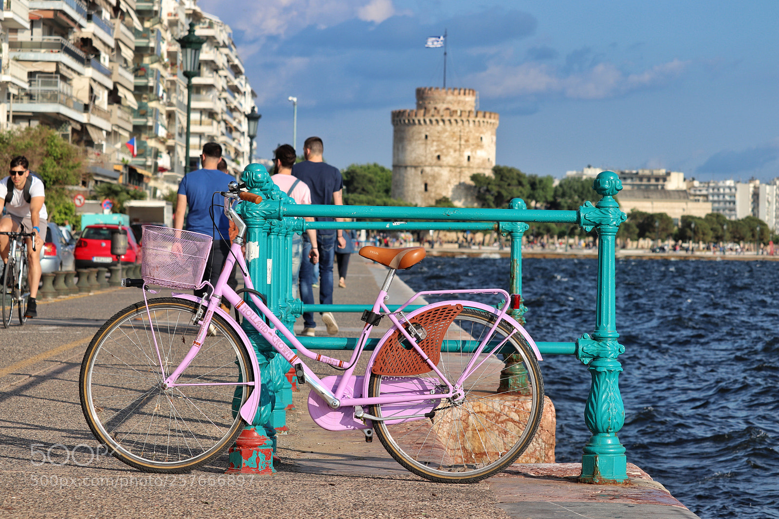 Canon EOS 800D (EOS Rebel T7i / EOS Kiss X9i) sample photo. Pink bicycle photography