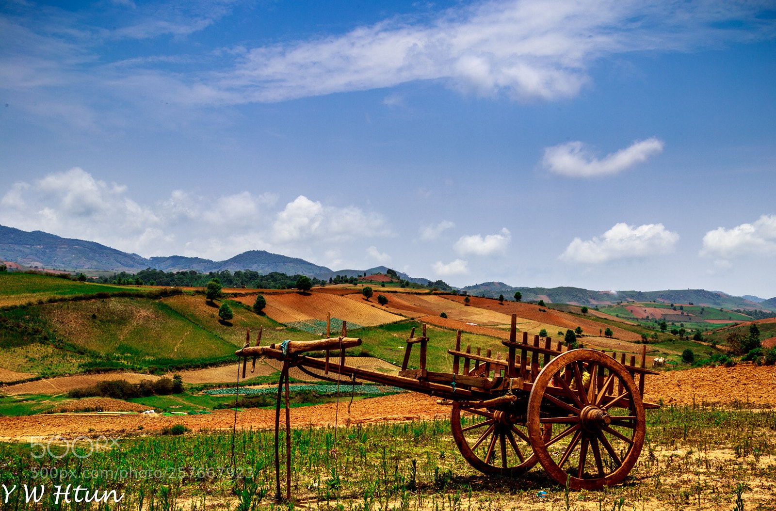 Canon EOS 6D sample photo. Farm cart photography